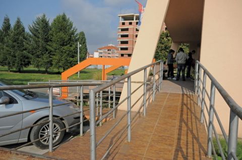 Linijski restoran ima prilaznu rampu